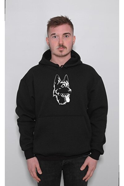 BIGROON Panzer Wolf nemački ovčar unisex Sa kapuljačom dukserica