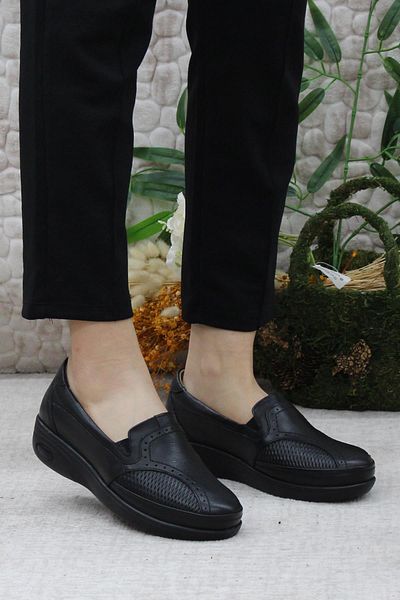 Mehmet Mete Pantofi de damă Comfort din piele naturală, speciali pentru proeminența osoasă