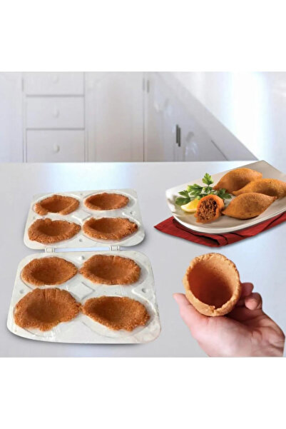 UCR HOME 4 lü İçli Köfte Kalıbı Aparatı Beyaz