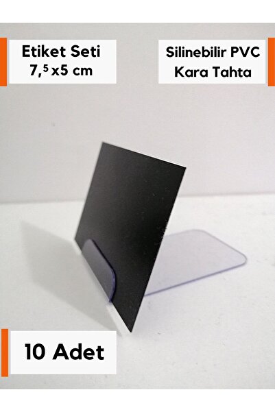 Şeffaf Etiket Set de 10 bucăți autocolante și suport pentru etichete pentru t...