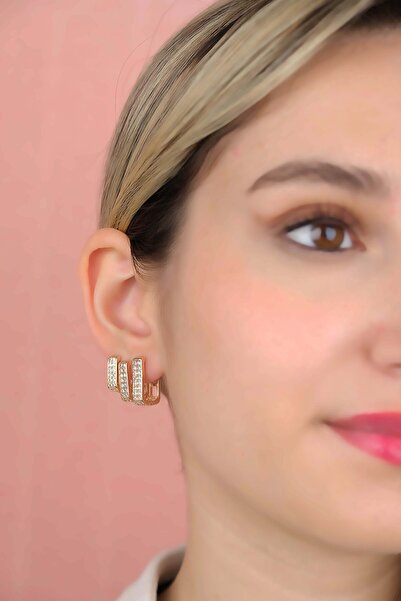 Jack Ferrero ÇELİK exclusive RENK ATMAZ GARANTLİ FATURALI KÜPE