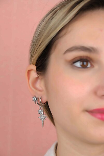 Richard Jewell ÇELİK exclusive RENK ATMAZ GARANTLİ FATURALI KÜPE