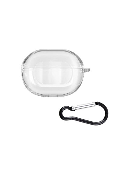 NANOSPACE Huawei FreeBuds Pro 3 İle Uyumlu şeffaf Kancalı Kılıf
