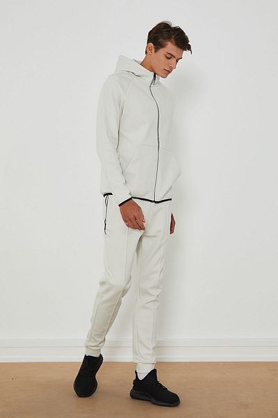 PAULMARK Color Mixed Sweat Bottom