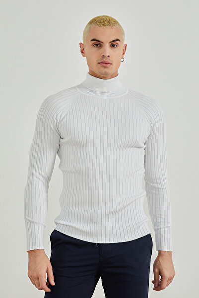 PAULMARK Tricotaj Fisherman cu nervuri