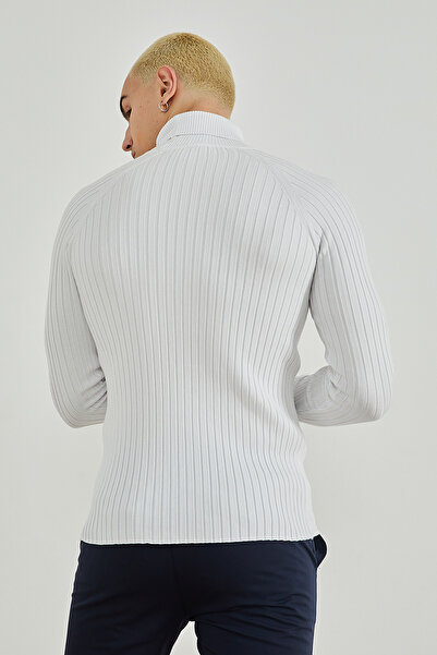 PAULMARK Tricotaj Fisherman cu nervuri