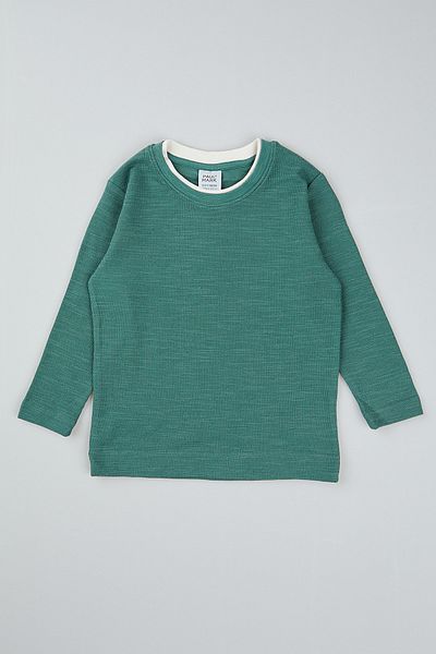 PAULMARK Boy's Collar Detailed Sweat Top