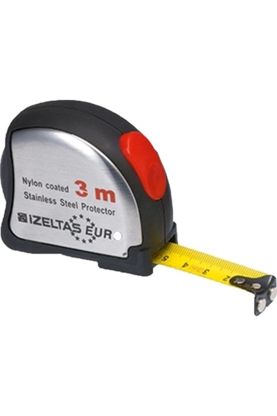 İzeltaş İzeltaş Şerit Metre Krom 3mt