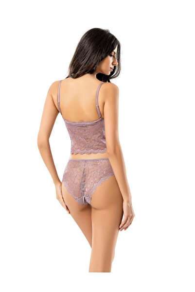 Şahinler Unassisted Bralet Set Lilac Mb12800-b