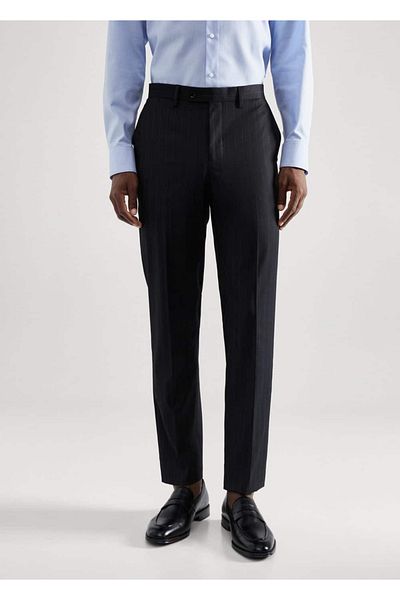 MANGO Man Slim Fit Stretch Υφασμάτινο Παντελόνι
