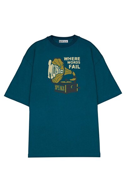 GreenMint للجنسين كبير الحجم حيث كلام الفشل الموسيقى Speaks_OE1912