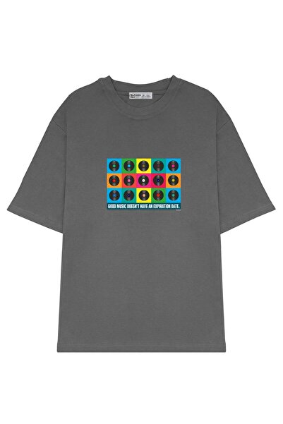 GreenMint للجنسين كبيرة الحجم ريترو فينيل سجل خمر الموسيقى عاشق الموسيقى_OE1770