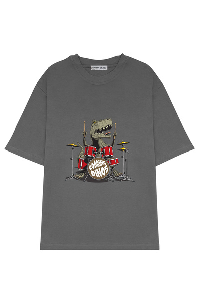 GreenMint طبال تي ريكس كبير الحجم للجنسين - ديناصور تيرانوصور Music_OE1835