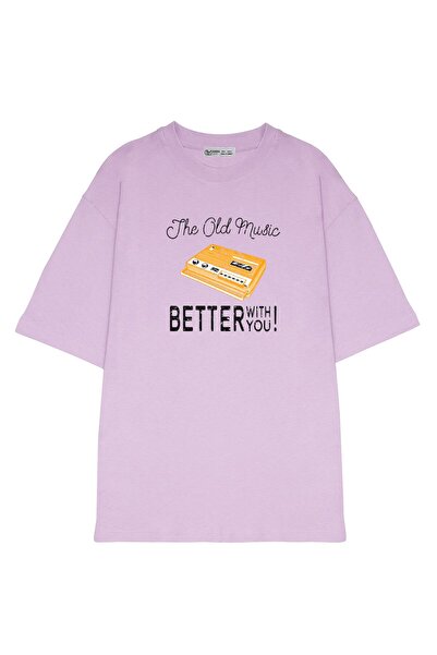 GreenMint للجنسين حجم كبير الموسيقى القديمة أفضل معك نمط خمر_OE1854