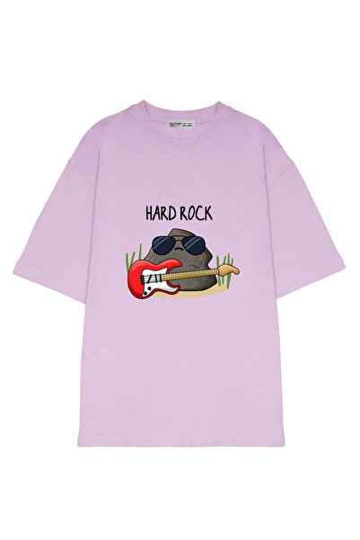 GreenMint موسيقى هارد روك لطيفة كبيرة الحجم للجنسين Pun_OE1238