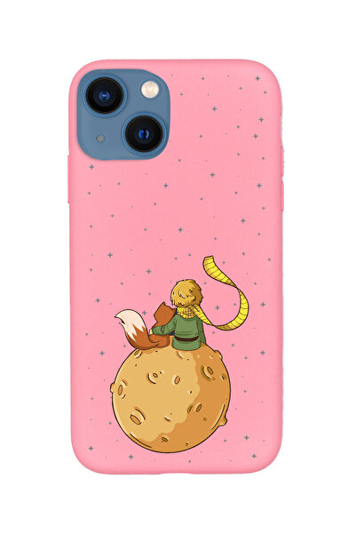 KaffCase حافظة هاتف آيفون 15 بلس ليتل برينس من السيليكون الفاخر