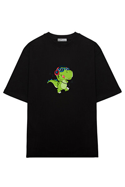 GreenMint سماعة رأس مضحكة على شكل ديناصور للجنسين، نظارة شمسية Trex_OE1199