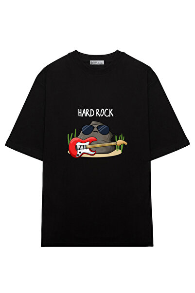 GreenMint موسيقى هارد روك لطيفة كبيرة الحجم للجنسين Pun_OE1238