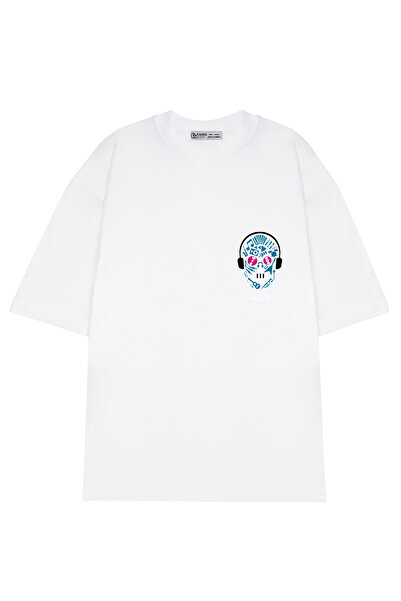 GreenMint مقاس كبير للجنسين مصنوع من أجل الموسيقى - رأس الآلات_OE1351