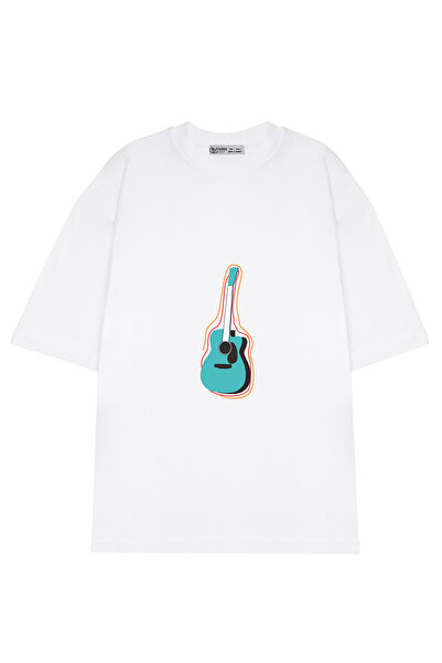 GreenMint جيتار موسيقى كبير الحجم للجنسين Art_OE1458