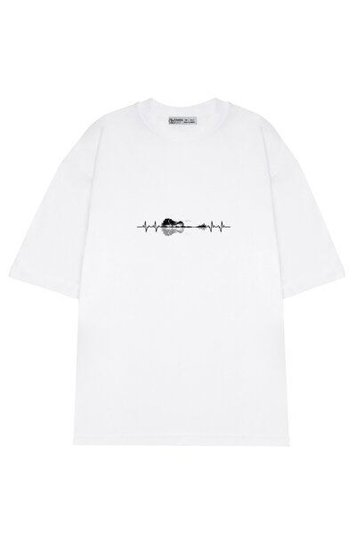 GreenMint للجنسين كبير الحجم يدق قلبي للموسيقى _amp_ Nature_OE1650