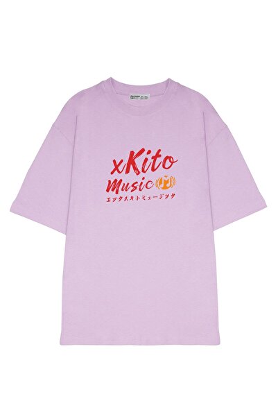 GreenMint للجنسين مقاس كبير xKito Music نص ياباني_OE1927