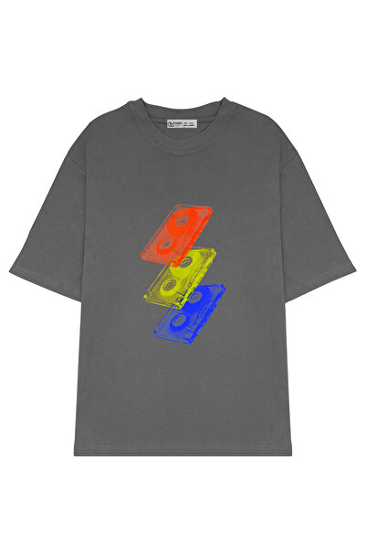 GreenMint موسيقى ريترو كبيرة الحجم للجنسين_OE1765