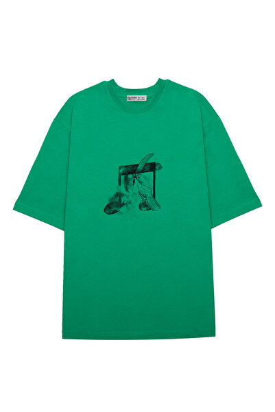 GreenMint طابعة موسيقى كبيرة الحجم للجنسين_OE1593