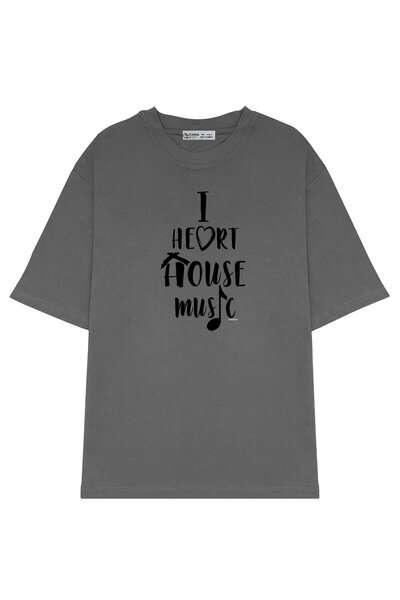 GreenMint قميص موسيقى رائع للجنسين مقاس كبير_OE1096