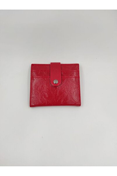 UCCELLO Kırışık Rugan Çıtçıtlı Kağıt Para Bölmeli Bol Kartlıklı Şık Cüzdan Kartlık