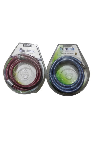 Filo Euromix Vacuum Shower Hose with Spiral Steel Braided 150 Cm