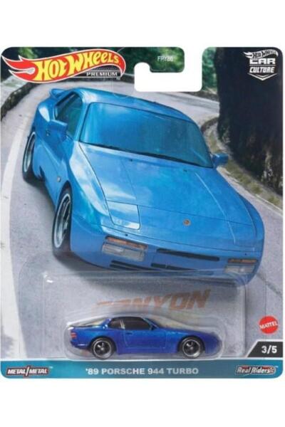 HOT WHEELS Car Culture Arabalar Canyon Warriors 89 Porsche 944 Turbo HKC56