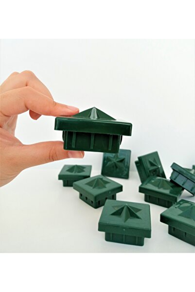 Asenya Kutu Profil Kapağı 4 ADET 50x50 Kutu Profil Kapak Kare Profil Tapası P...