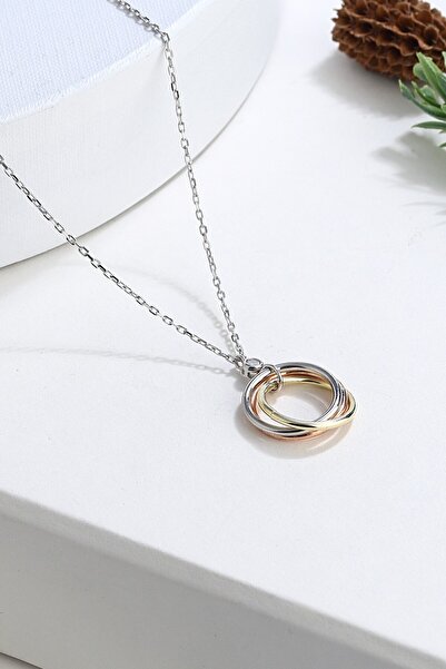 MySilvers Gümüş Tasarım Gümüş Halka Kolye