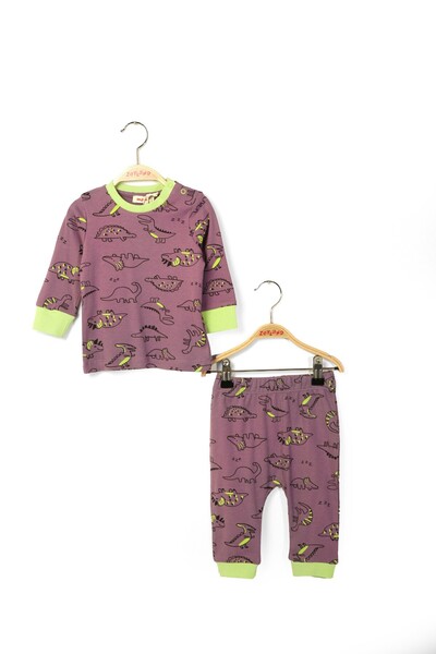 Zeyland Unisex Bebek Desenli Pijama Takımı