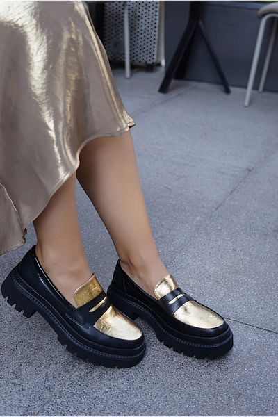 LAMİNTA Mocasin pentru femei Vargas Gold