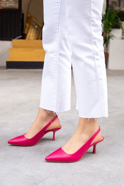 LAMİNTA Pantofi cu toc pentru femei Sandra Fuchsia