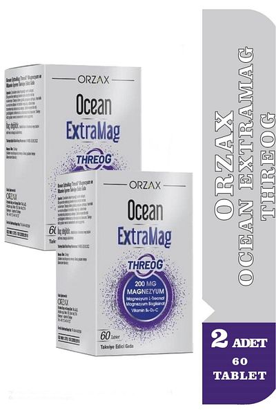 Ocean Extramag Threog 200 Mg - 2 Tablets of 60