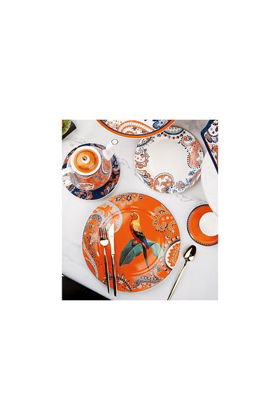 Lucky Art Vesta Bone 27 Cm Set of 6 Plates