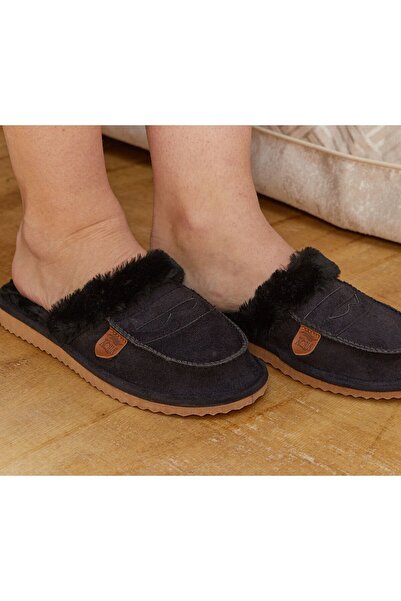 Cossy By Aqua Με γούνα Παντόφλες σπιτιού Cossybyaqua CBA028-2(37-38) - ΜΑΥΡΟ