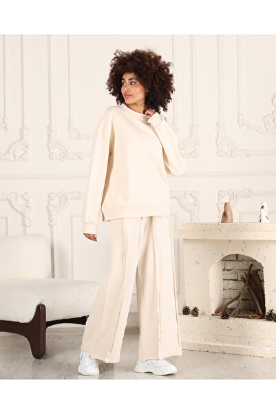 ESPOİRPLUS Ексклюзивний комплект з кишенями та швами в стилі оверсайз