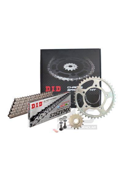 D.I.D DID ZİNCİR DİŞLİ SETİ BMW S 1000 RR 1000 (2010-2021) VX3 (ÇELİK)