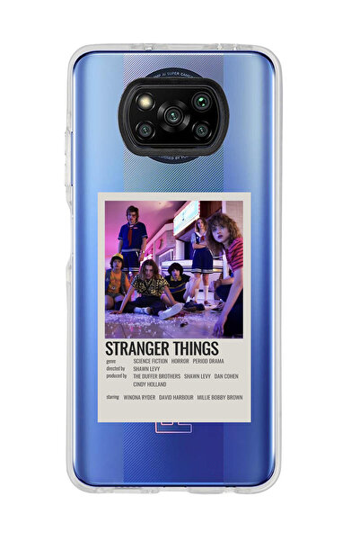 Magic Ring Poco X3 Pro Uyumlu Stranger Things Minimalist Poster Desenli Şeffa...