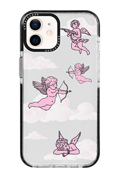 shoptocase Iphone 11 Uyumlu Siyah Impact Eros Tasarımlı Telefon Kılıfı