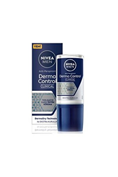 NIVEA Men Derma Control Clinical Üstün Koruma Erkek Deodorant Roll-On 50 ml