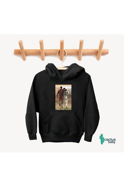 CACTUS COLLECTION ДЕТСКИ СУИТШЪРТ С ДИЗАЙН НА РОНАЛДО И МЕСИ CACTUS BABY