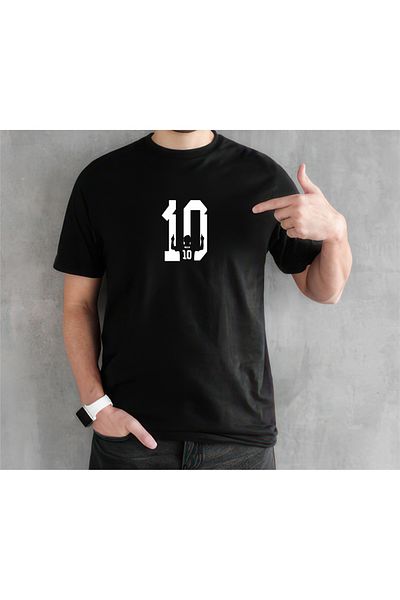 CACTUS COLLECTION CACTUS NUMĂRUL 10 MESSI DESIGN SCRIS IMPRIMARE TRICOU