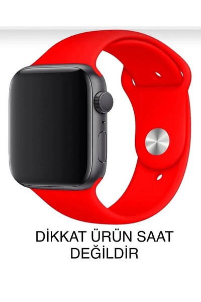 RG Teknoloji Apple Watch Series 1 2 3 4 5 6 7 Se 8 Compatible Band 38mm/40mm/41mm Gel Silicone Sport Strap
