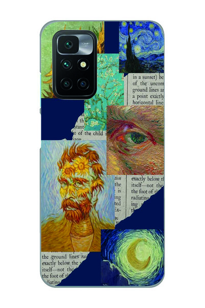 Magic Ring Redmi 10 2022 Compatible Vincent Van Gogh Collage Pattern Transpar...