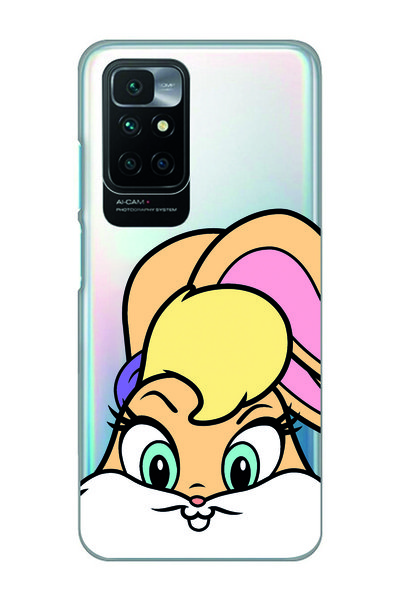 Magic Ring حافظة هاتف شفافة متوافقة مع Redmi 10 2022 Lola Bunny